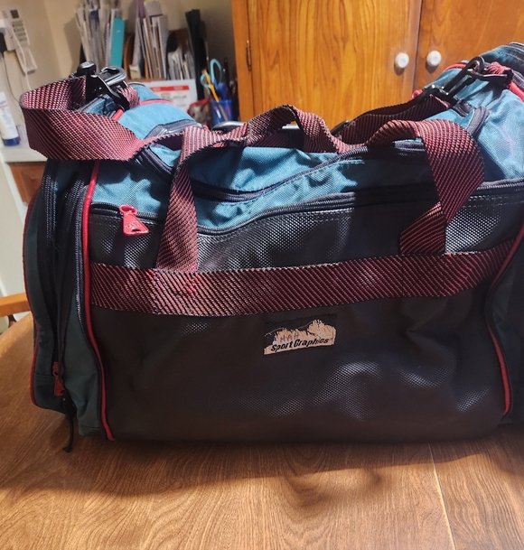 Trailmaker Other - Green And Red Duffle Bag